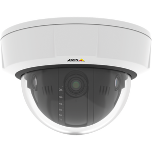 安讯士AXIS Q3708-PVE 室外防破坏3个传感器全景网络摄像机 不良光