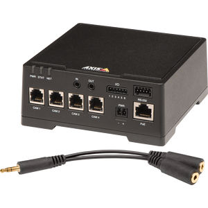 AXIS F44 Dual Audio Input Main Unit Feature-rich multi-view surveillance with WDR – Forensc Capture