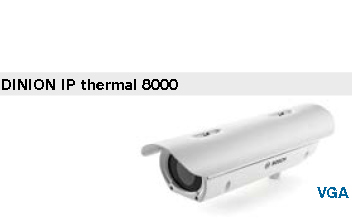 博世BOSCH NHT-8001-F通用型智能视频分析热成像摄像机