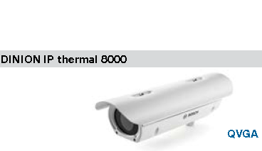 博世BOSCH NHT-8000-F 通用型智能视频分析热成像摄像机