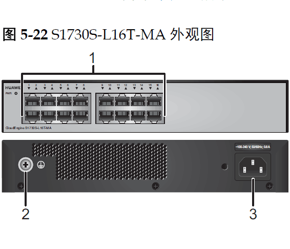 华为 HUAWEI 98010896 S1730S-L16T-MA 16个10