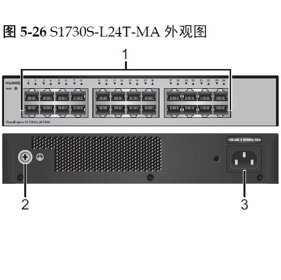 华为 HUAWEI 98010897 S1730S-L24T-MA 24个10