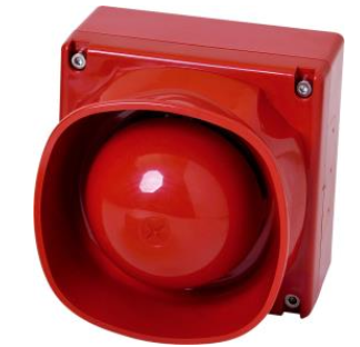 博世BOSCH ​FNM-420-B-RD 声警报器，室外，红色 商业类型： 